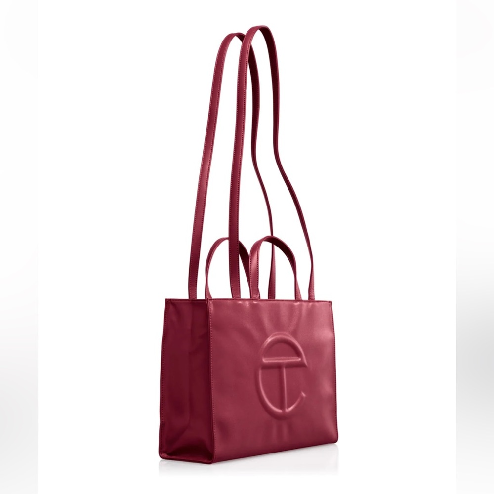 Telfar Oxblood Medium Shopping Bag, Sold Out Color - Picture 2 of 7